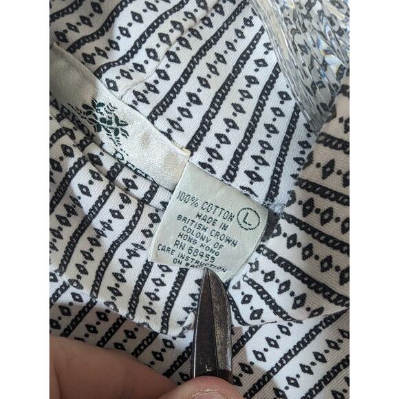 Vintage Carroll Reed Turtleneck All Over Print 90s Cabin Grandma core Large - Picture 4 of 8